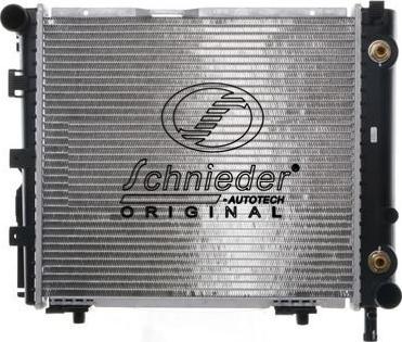 SCHNIEDER AUTOTECH BZS33.00053 - Радиатор, охлаждение двигателя autospares.lv