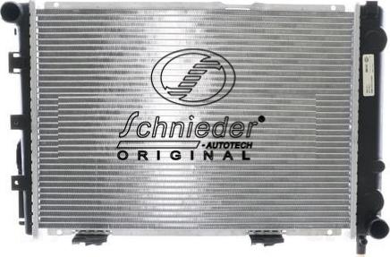 SCHNIEDER AUTOTECH BZS33.00052 - Радиатор, охлаждение двигателя autospares.lv