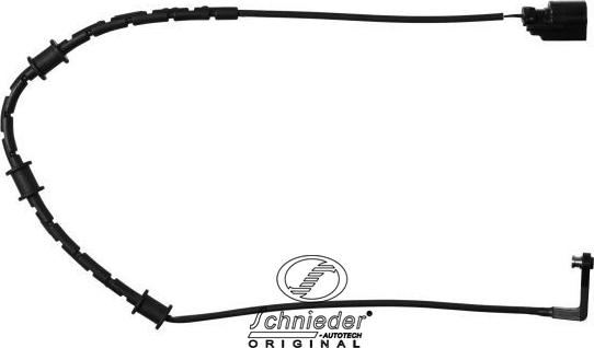 SCHNIEDER AUTOTECH JRS88.00186 - Сигнализатор, износ тормозных колодок autospares.lv