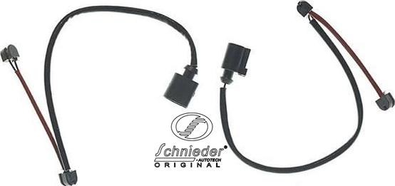 SCHNIEDER AUTOTECH PRS88.00248 - Сигнализатор, износ тормозных колодок autospares.lv