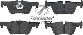 SCHNIEDER AUTOTECH SBP019-971 - Тормозные колодки, дисковые, комплект autospares.lv