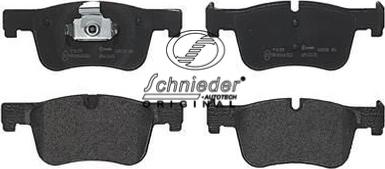 SCHNIEDER AUTOTECH SBP019-771 - Тормозные колодки, дисковые, комплект autospares.lv