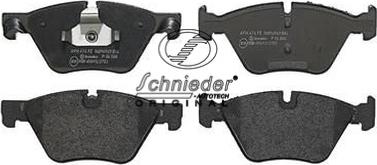 SCHNIEDER AUTOTECH SBP014-351 - Тормозные колодки, дисковые, комплект autospares.lv