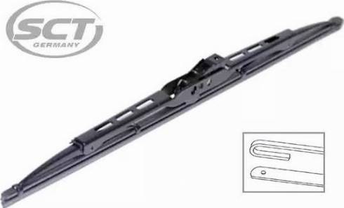 SCT-MANNOL 9483 REAR WIPER - Щетка стеклоочистителя autospares.lv