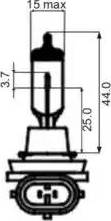 SCT-MANNOL 202617 - Лампа накаливания, противотуманная фара autospares.lv