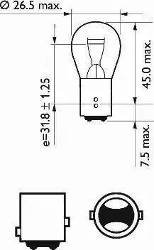 SCT-MANNOL 202068 - Лампа накаливания, дополнительный фонарь сигнала торможения autospares.lv