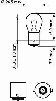 SCT-MANNOL 202075 - Лампа накаливания, дополнительный фонарь сигнала торможения autospares.lv