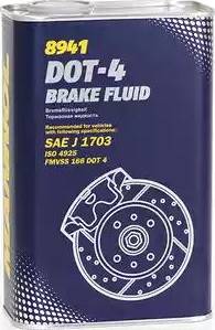 SCT-MANNOL Brake Fluid DOT-4 - Тормозная жидкость autospares.lv