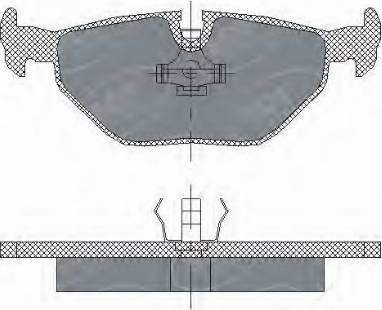 SCT-MANNOL SP 184 - Тормозные колодки, дисковые, комплект autospares.lv