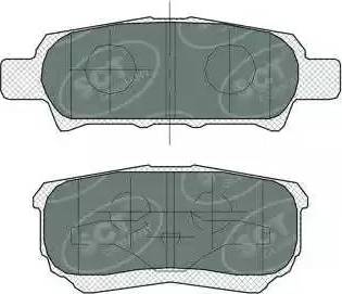 SCT-MANNOL SP 373 PR - Тормозные колодки, дисковые, комплект autospares.lv