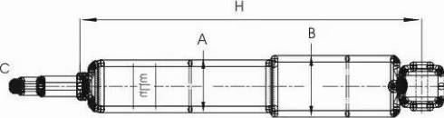 SCT-MANNOL Z 1706 - Амортизатор autospares.lv