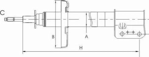 SCT-MANNOL Z 3602 - Амортизатор autospares.lv