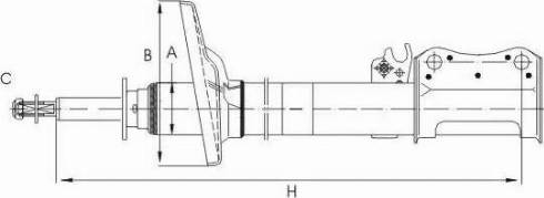 SCT-MANNOL Z 3088R - Амортизатор autospares.lv