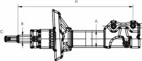 SCT-MANNOL Z 3882G - Амортизатор autospares.lv