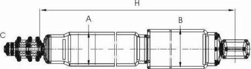 SCT-MANNOL Z 2098 - Амортизатор autospares.lv