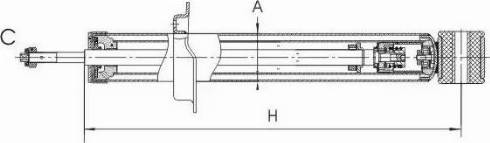 SCT-MANNOL Z 2873 - Амортизатор autospares.lv