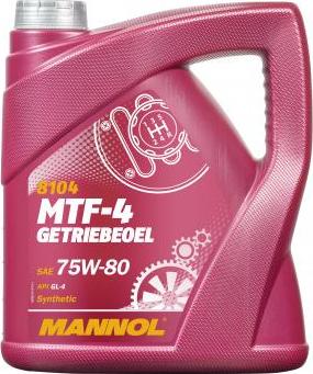 SCT-MANNOL MN8104-4 - Трансмиссионное масло autospares.lv