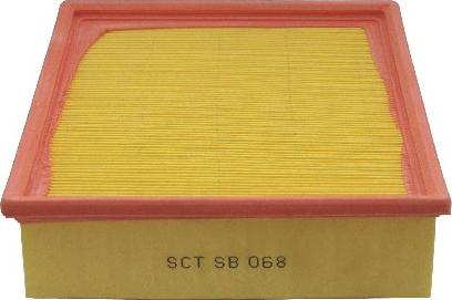 SCT-MANNOL SB 068 - Воздушный фильтр, двигатель autospares.lv