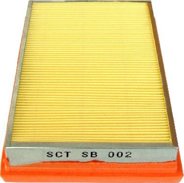 SCT-MANNOL SB 002 - Воздушный фильтр, двигатель autospares.lv