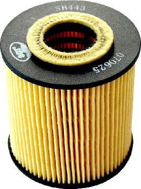SCT-MANNOL SH 443 P - Масляный фильтр autospares.lv