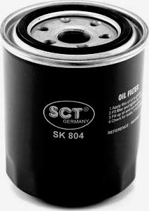 SCT-MANNOL SK 804 - Масляный фильтр autospares.lv