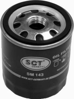 SCT-MANNOL SM 143 - Масляный фильтр autospares.lv