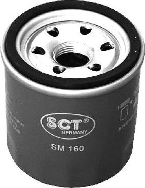 SCT-MANNOL SM 160 - Масляный фильтр autospares.lv