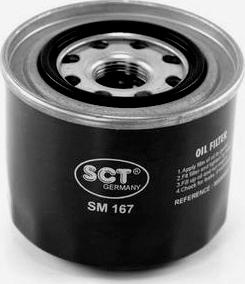 SCT-MANNOL SM 167 - Масляный фильтр autospares.lv
