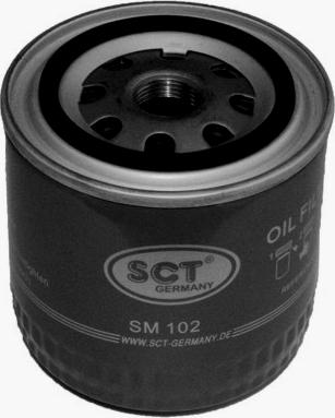 SCT-MANNOL SM 102 - Масляный фильтр autospares.lv