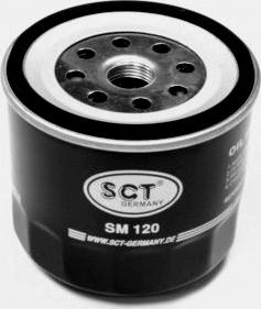 SCT-MANNOL SM 120 - Масляный фильтр autospares.lv