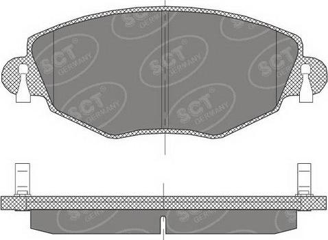 Remsa 77610 - Тормозные колодки, дисковые, комплект autospares.lv