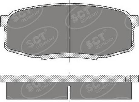 Aisin SN140 - Тормозные колодки, дисковые, комплект autospares.lv