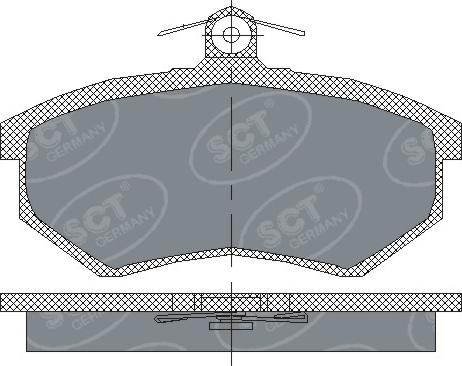 Lucas Electrical GDB1048 - Тормозные колодки, дисковые, комплект autospares.lv