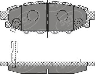 SCT-MANNOL SP 395 PR - Тормозные колодки, дисковые, комплект autospares.lv