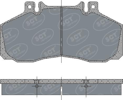 SCT-MANNOL SP 230 - Тормозные колодки, дисковые, комплект autospares.lv