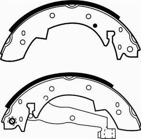 SCT-MANNOL SS 507 - Комплект тормозов, ручник, парковка autospares.lv