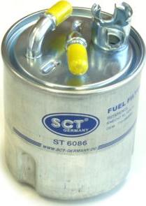 SCT-MANNOL ST 6086 - Топливный фильтр autospares.lv