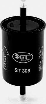 SCT-MANNOL ST 308 - Топливный фильтр autospares.lv