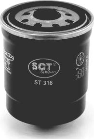 SCT-MANNOL ST 316 - Топливный фильтр autospares.lv
