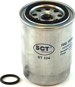 SCT-MANNOL ST 324 - Топливный фильтр autospares.lv