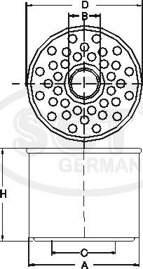 SCT-MANNOL ST 701 - Топливный фильтр autospares.lv