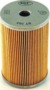 SCT-MANNOL ST 703 - Топливный фильтр autospares.lv
