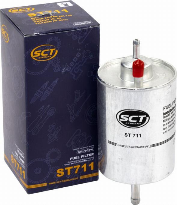 SCT-MANNOL ST 711 - Топливный фильтр autospares.lv