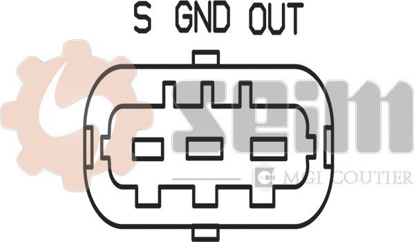 Seim CP77 - Датчик импульсов, коленвал autospares.lv
