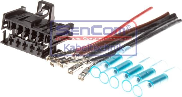 SenCom 503019 - Ремкомплект кабеля, тепловентилятор салона (сист.подогр.дв.) autospares.lv