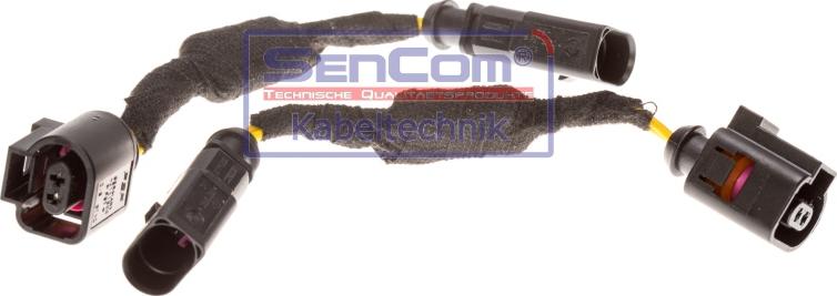 SenCom 1512570 - Ремонтный комплект кабеля, фонарь освещения номерного знака autospares.lv