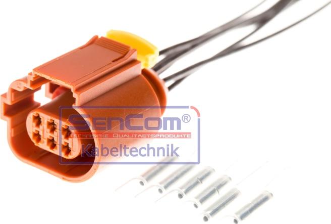 SenCom 10120 - Ремонтный комплект кабеля, клапан возврата ОГ autospares.lv