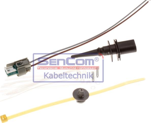 SenCom 10202-S - Ремонтный комплект кабеля, датчик внешней температуры autospares.lv