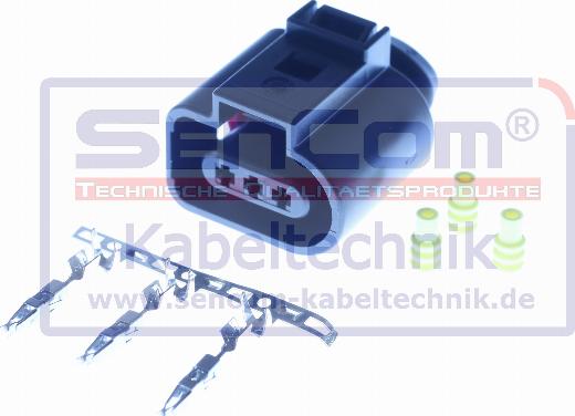 SenCom CS20442 - Вилка, штекер прицепа autospares.lv