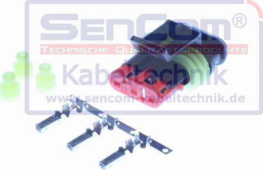 SenCom CS-20450 - Вилка, штекер прицепа autospares.lv